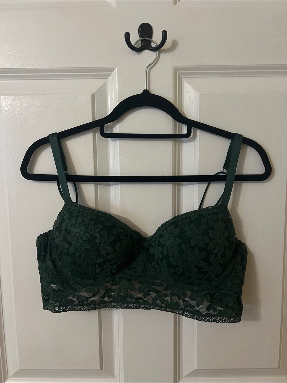 Pink Lace Push-Up Bralette